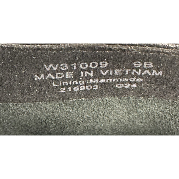 COLE HAAN Naia Black Leather Ankle Boots Womens Size 9B Side Zip New $200 - Picture 10 of 11